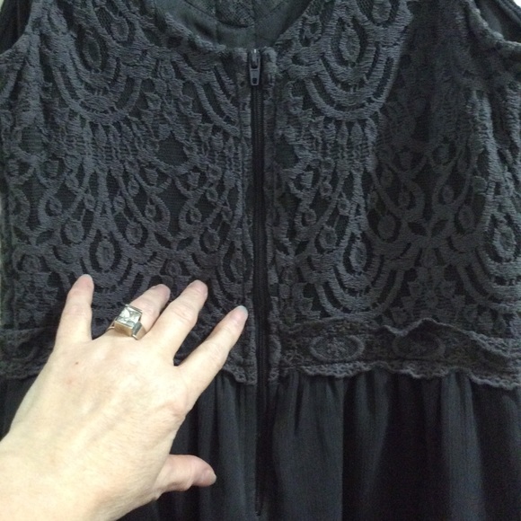 Xhilaration black lace romper - Picture 7 of 11